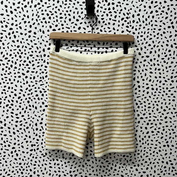 NWT Sabo Skirt Samia Striped Knit Shorts - Picture 3 of 8